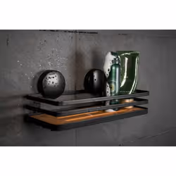 WENKO 24979800 panier et rangement de douche Bambou, Acier inoxydable Mural Panier pour douche - Vue supplémentaire 4