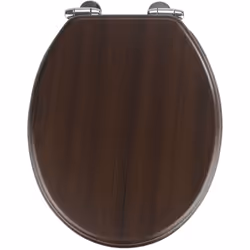 Apportez une touche de sophistication à votre salle de bain avec l'abattant WC en MDF de WENKO au design Wenge. Cet abattant  ...