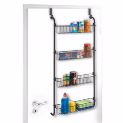 WENKO 69756800 étagères Étagère Mural Métal Noir