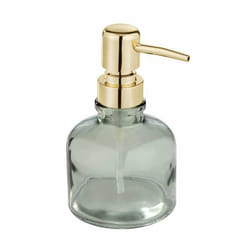 WENKO Atessa Distributeur de savon 0,2 L Or, Couleur menthe