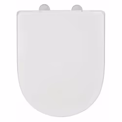 WENKO 24988100, Allongé, Abattant rigide, Blanc, Duroplast, 2,2 kg