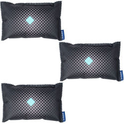 Lot de 3 déshumidificateurs voiture avec indicateur 350g Wenko Absorbeur d'humidité réutilisable pour voitures caravanes, Anti moisissure,