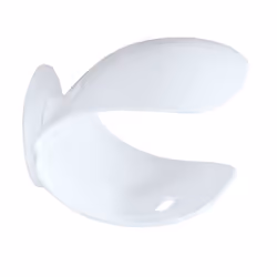 WENKO 24999100, Blanc, Ovale, 115 mm, 105 mm, 80 mm