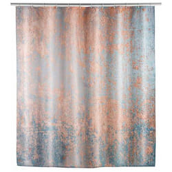 WENKO 25239100 rideau de douche Anneau Polyester Bronze, Gris