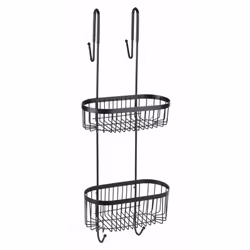 WENKO 25123100, Noir, Métal, Crochet, 255 mm, 700 mm, 195 mm
