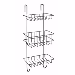 WENKO 25124100, Noir, Métal, Crochet, 225 mm, 185 mm, 570 mm