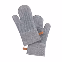 WENKO 53003100, Gant anti-chaleur, Gris, Coton, Lin, Polyester, Viscose, 170 mm, 30 mm, 330 mm