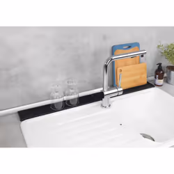 Le tapis égouttoir offre une surface de séchage pour égoutter tasses et verres. Grâce à sa petite dimension, il trouve un emp ...