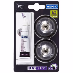 Kit de montage UV-Loc de la marque WENKO : une solution simple et éprouvée montage Possibilité de montage sur différents maté ...