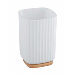 WENKO Rotello Blanc, Bois Distributeurs de salle de bain