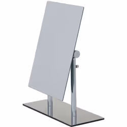 Le miroir cosmétique sur pied Pinerolo épouse discrètement tout style d'aménagement grâce à son design noble sans époque. Out ...