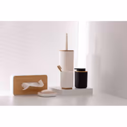 WENKO Rotello Support et brosse pour toilettes