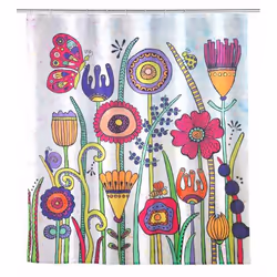 WENKO 25230100, Image, Anneau, Polyester, Multicolore, Lavage à la main, 30 °C
