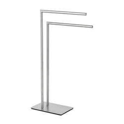 WENKO 25379100 porte-serviettes et anneau porte-serviettes Support de serviette Colonne Argent