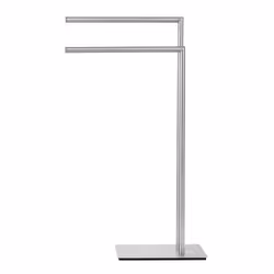 WENKO 25379100 porte-serviettes et anneau porte-serviettes Support de serviette Colonne Argent