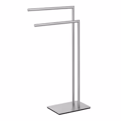 WENKO 25379100 porte-serviettes et anneau porte-serviettes Support de serviette Colonne Argent