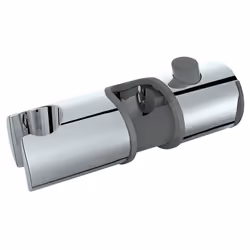 Support Réglable Pour Pomme De Douche Libertà, Chrome 25470100 Wenko Support Réglable Pour Pomme De Douche Pour Barres De Dou ...
