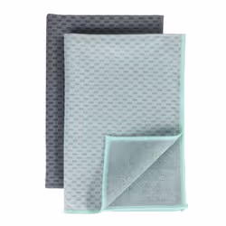 WENKO 54741100, Vert, Gris, 40 x 60 cm, Monochromatique, Polyamide, Polyester, Lavage en machine, 60 °C
