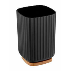 WENKO Rotello Noir, Bois Distributeurs de salle de bain