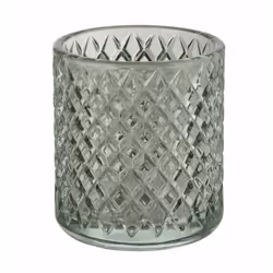 WENKO Atessa, Distributeurs de salle de bain, Verre, Vert, 75 mm, 75 mm, 100 mm