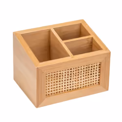 WENKO Allegre Bois Bambou Rangement de salle de bain