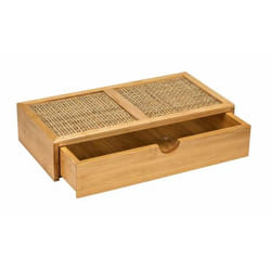 WENKO Allegre Bois Bambou Rangement de salle de bain