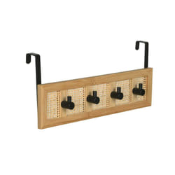 WENKO Allegre Support de serviette Noir, Bois