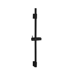 Barre de douche - Wenko - Classic - Inox - Noir - D 22 cm H 70 cm