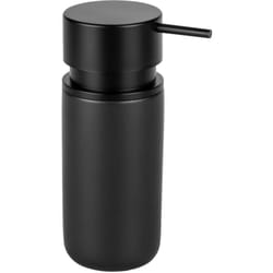 Wenko - Distributeur de savon Silo, distributeur en céramique contenant jusqu'à 250 ml de savon liquide, liquide vaisselle ou désinfectant avec pompe