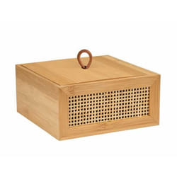 WENKO Allegre Bois Bambou Rangement de salle de bain