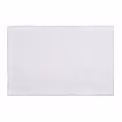 WENKO 25261100, Blanc, Coton, Lavage à la main, 800 mm, 500 mm