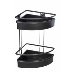 WENKO 25561100 étagère murale de salle de bain Plastique, Acier inoxydable