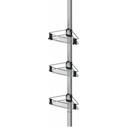 Tagère de douche télescopique purio, angle, 3 niveaux Wenko