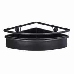 WENKO 25563100 étagère murale de salle de bain Plastique, Acier inoxydable