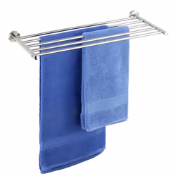 WENKO 21802100 porte-serviettes et anneau porte-serviettes Mural Acier inoxydable