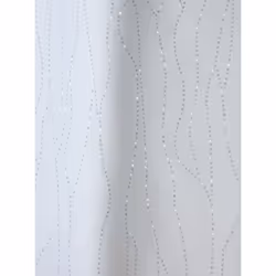 WENKO 21638100 rideau de douche Polyester Blanc