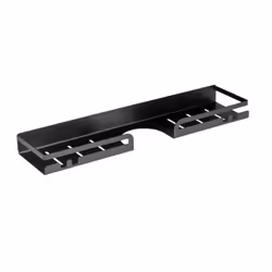 Étagère de douche - WENKO - Altarella - Inox - Noir - Fixation sans perçage Turbo-Loc®