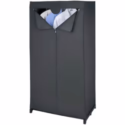 Découvrez l'armoire en tissu noire de la série Deep Black de WENKO, un meuble polyvalent et pratique qui s'adapte à tous vos  ...