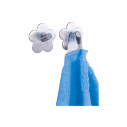 Le set de 2 crochets muraux haut de gamme Fiore est en acier de qualité lourde et massive. Son design fleuri élégant et son a ...