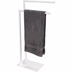 Le porte-serviettes Hella, avec sa finition blanche mate, est conçu pour apporter une touche de modernité et de simplicité à ...