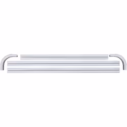 La barre d'angle Era Chrom, conçue par WENKO, est une solution élégante et pratique pour maintenir les rideaux de douche en p ...