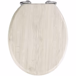 Description générale Découvrez notre abattant WC en MDF au design élégant en bois de chêne gris. Ce siège de toilette allie e ...