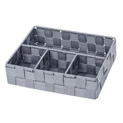 WENKO Adria Compartiment de rangement Rectangulaire Polypropylène (PP) Gris