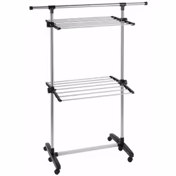 Sèche-linge en acier inoxydable, 77-120 cm, est un produit de la marque renommée WENKO, qui sera certainement utile dans n'im ...
