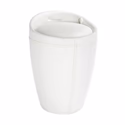 WENKO 21773100, 20 L, Rond, Acrylonitrile-Butadiène-Styrène (ABS), Polyester, Blanc, Blanc, 505 mm