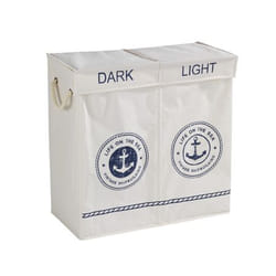 WENKO 62003100 panier à linge 108 L Rectangulaire Polyester Bleu
