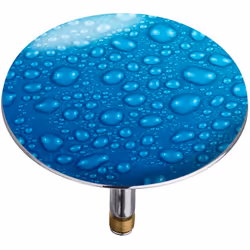 Plus jamais de baignoires tristes et ternes ! Ce bouchon de baignoire au clapet extra-large, décoré, ne passera certainement ...