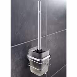 WENKO Ensemble WC TurboFIX acier inox