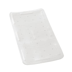 WENKO Tapis de baignoire Florida Blanc extra-long antidérapant ventouses