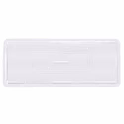WENKO Tapis de baignoire Florida Blanc extra-long antidérapant ventouses